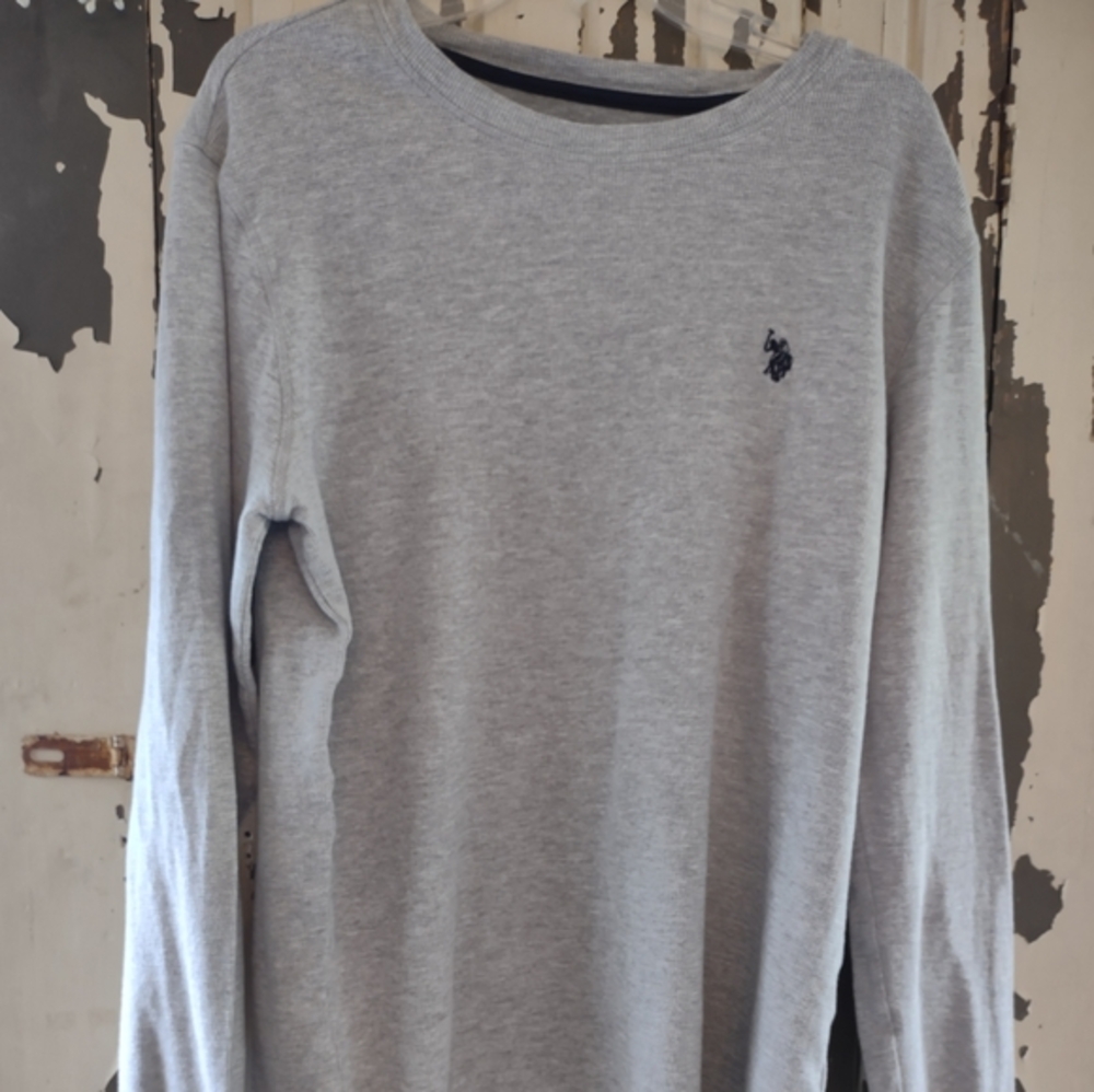 U. S. POLO ASSN. Gray, Large